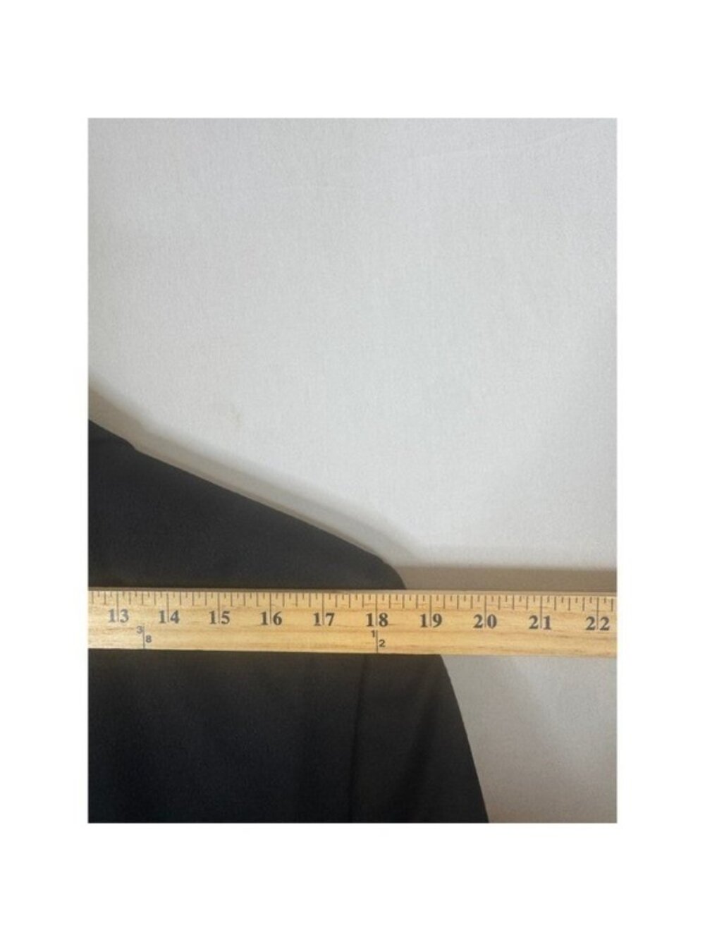 Black Cashmere Blend Men 42 Two Button Blazer Sport Coat Jacket Mens - Picture 10 of 12
